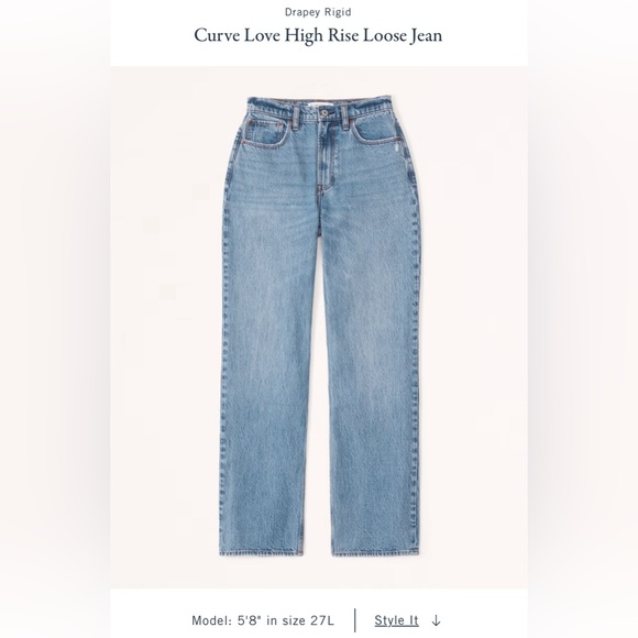 Abercrombie & Fitch | Jeans | Abercrombie And Fitch Curve Love High ...